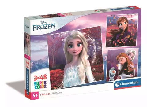 Clementoni: Puzzle 3x48el. - Frozen Clementoni: Puzzle 3x48el. - Frozen
