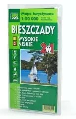Mapa turystyczna Bieszczady 2w1 WIT Mapa turystyczna Bieszczady 2w1 WIT