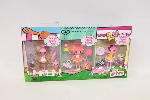 Mini Lalaloopsy 3pak Sweet Fair 580706 /4 Mini Lalaloopsy 3pak Sweet Fair 580706 /4
