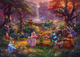 Schmidt PQ Puzzle 1000 el. THOMAS KINKADE Robin Hood (Disney)
