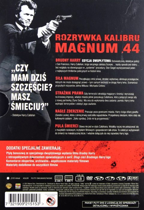 Brudny Harry. Kolekcja, 5 DVD Brudny Harry. Kolekcja, 5 DVD
