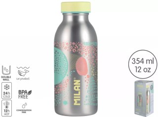Butelka termiczna Milan silver 345 ml
