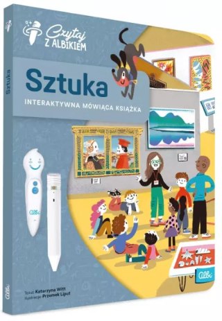 Czytaj z Albikiem. Sztuka. Interaktywna mówiąca książka
