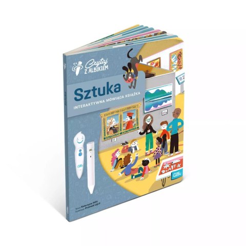 Czytaj z Albikiem. Sztuka. Interaktywna mówiąca książka Czytaj z Albikiem. Sztuka. Interaktywna mówiąca książka