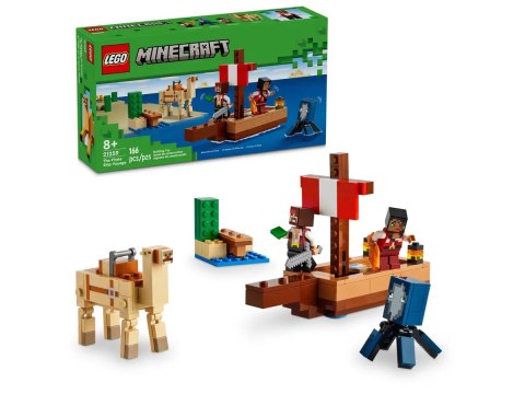 LEGO Minecraft™ Rejs statkiem pirackim 21259