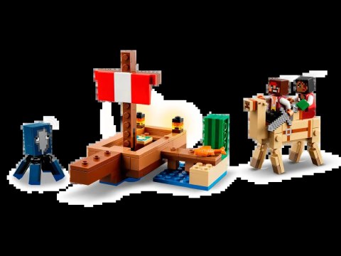 LEGO Minecraft™ Rejs statkiem pirackim 21259