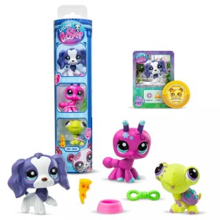 Littlest Pet Shop Tuba Zestaw 3 figurek zwierzątek +akcesoria seria 3