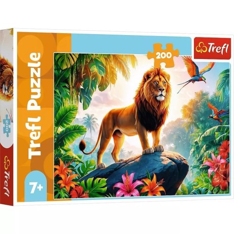 Puzzle 200 Król dżungli TREFL Puzzle 200 Król dżungli TREFL