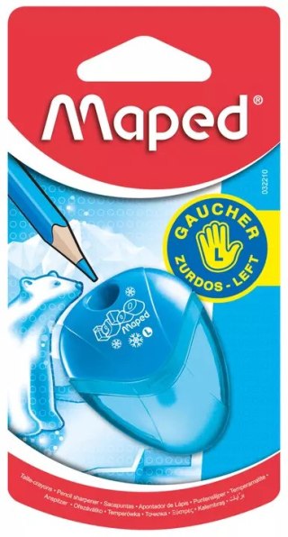 Temperówka igloo 1 otwór dla leworęcznych 1 szt. mix blister