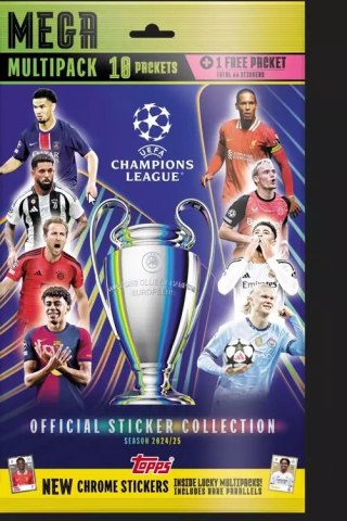UEFA Champions League 2024/25 naklejki mega multipack