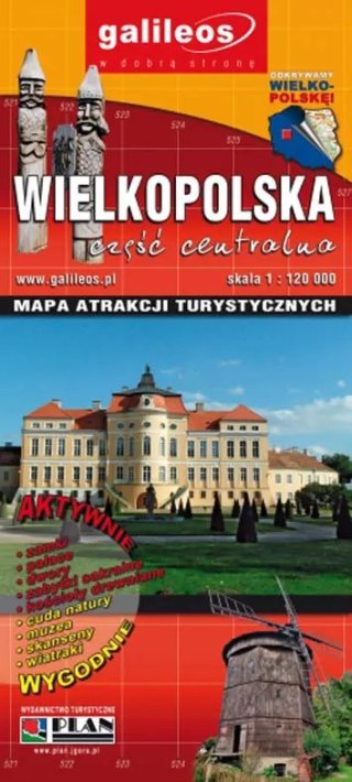 Wielkopolska, część centralna, 1:120 000