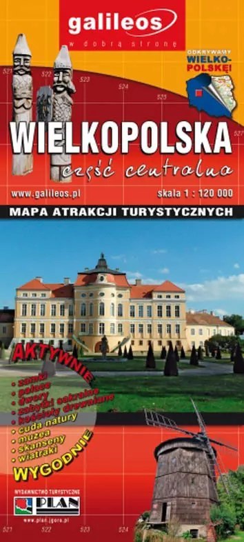 Wielkopolska, część centralna, 1:120 000 Wielkopolska, część centralna, 1:120 000