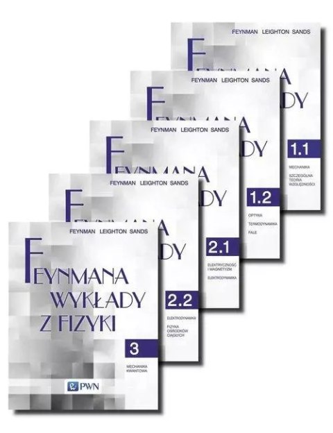 Feynmana wykłady z fizyki. Tomy 1-3 Feynmana wykłady z fizyki. Tomy 1-3