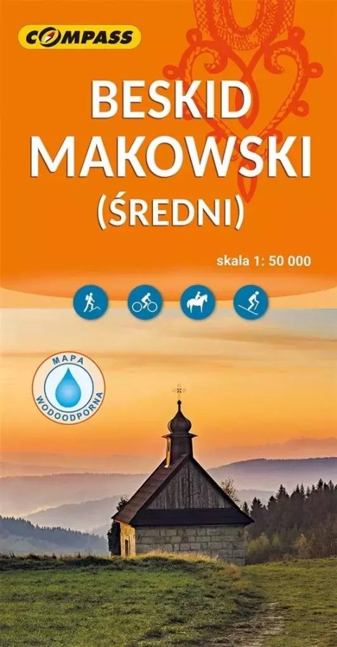 Mapa - Beskid Makowski 1:50 000 Mapa - Beskid Makowski 1:50 000