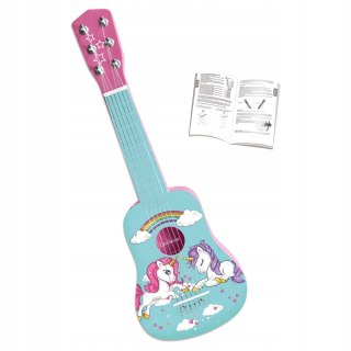 Moja pierwsza drewniana gitara Jednorożec 21"