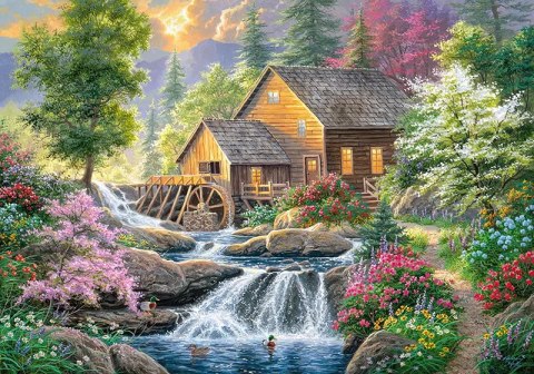 Puzzle 2000 elementów. Letni młyn 50019