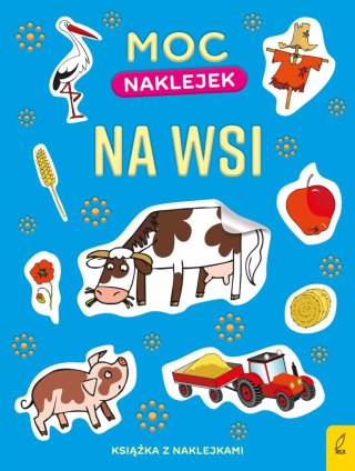 Moc naklejek. Na wsi