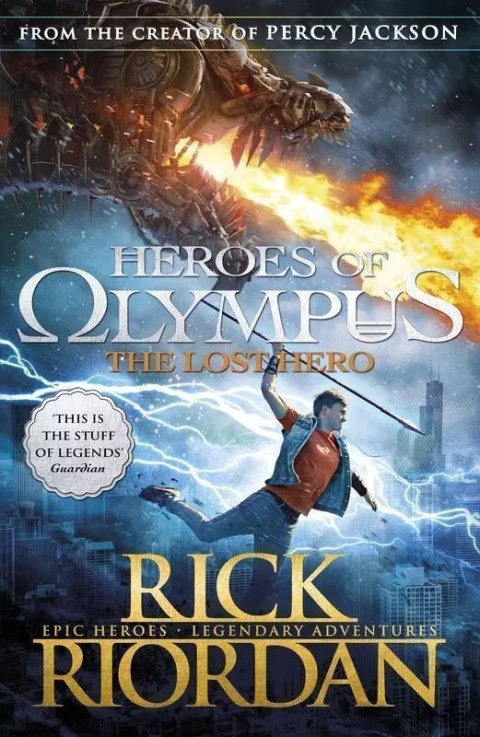 The lost hero. Heroes of Olympus. Book 1 wer. angielska The lost hero. Heroes of Olympus. Book 1 wer. angielska