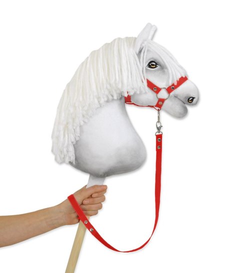 Uwiąz dla Hobby Horse z taśmy - czerwony Uwiąz dla Hobby Horse z taśmy - czerwony