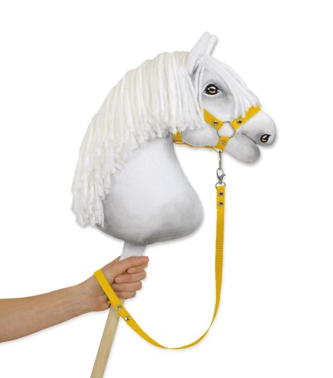 Uwiąz dla Hobby Horse z taśmy - żółty Uwiąz dla Hobby Horse z taśmy - żółty