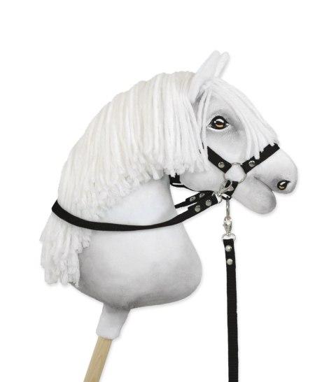 Wodze dla konia Hobby Horse - czarne Wodze dla konia Hobby Horse - czarne