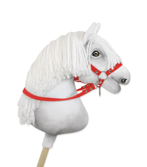 Wodze dla konia Hobby Horse - czerwone Wodze dla konia Hobby Horse - czerwone