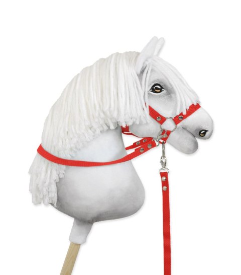 Wodze dla konia Hobby Horse - czerwone Wodze dla konia Hobby Horse - czerwone