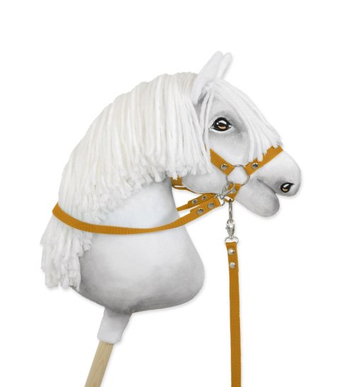 Wodze dla konia Hobby Horse - musztardowe Wodze dla konia Hobby Horse - musztardowe