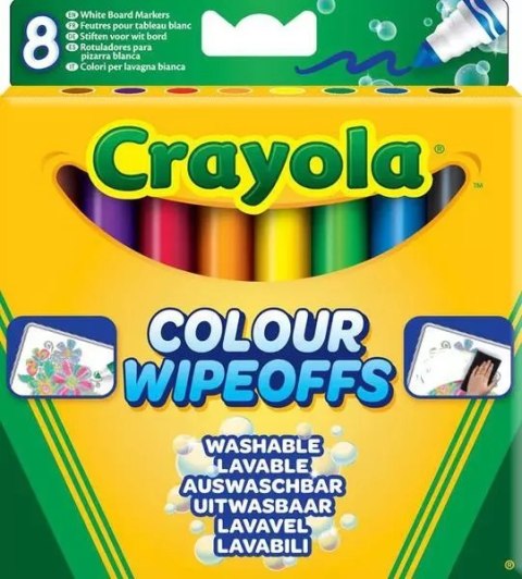 Crayola Markery do białej tablicy 8 szt Crayola Markery do białej tablicy 8 szt