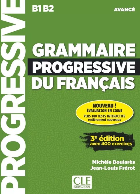 Grammaire progressive du français Niveau avancé Livre + CD Grammaire progressive du français Niveau avancé Livre + CD