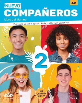 Nuevo Companeros 2. Podręcznik + licencia digital 3 edicion
