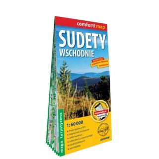 Sudety Wschodnie laminowana mapa turystyczna 1:60 000