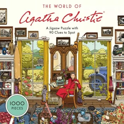 The World of Agatha Christie: 1000-piece Jigsaw: 1000-piece jigsaw with 90 clues to spot: The perfect family gift for fans of Ag The World of Agatha Christie: 1000-piece Jigsaw: 1000-piece jigsaw with 90 clues to spot: The perfect family gift for fans of Ag