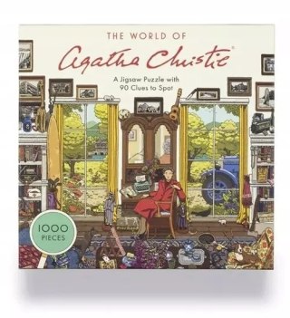 The World of Agatha Christie: 1000-piece Jigsaw: 1000-piece jigsaw with 90 clues to spot: The perfect family gift for fans of Ag