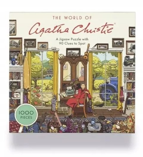 The World of Agatha Christie: 1000-piece Jigsaw: 1000-piece jigsaw with 90 clues to spot: The perfect family gift for fans of Ag The World of Agatha Christie: 1000-piece Jigsaw: 1000-piece jigsaw with 90 clues to spot: The perfect family gift for fans of Ag