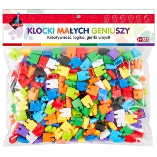 Klocki małych geniuszy - cegiełki, 280 elementów