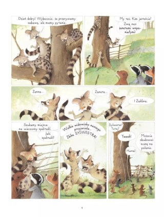 Mój pierwszy komiks 5+. Pan Borsuk i pani Lisica. Tom 6. Jestem sobą