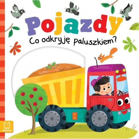 Pojazdy co odkryję paluszkiem Pojazdy co odkryję paluszkiem