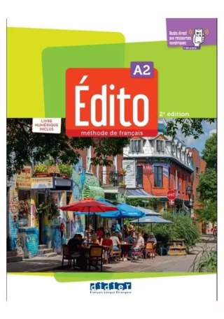 Edito A2 Podręcznik + wersja cyfrowa + zawartość online