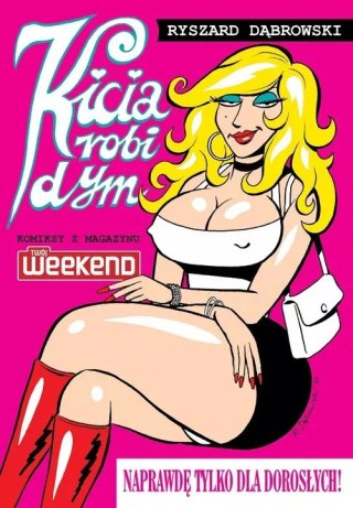 Kicia robi dym