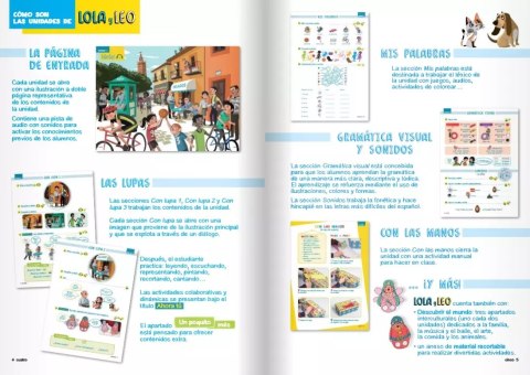 Lola y Leo 1. Curso de espanol para ninos. Libro del alumno A1.1 Lola y Leo 1. Curso de espanol para ninos. Libro del alumno A1.1