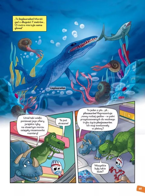 Nauka z komiksem. Era dinozaurów. Czas gigantów, czyli dinozaury jury. Tom 2 Nauka z komiksem. Era dinozaurów. Czas gigantów, czyli dinozaury jury. Tom 2