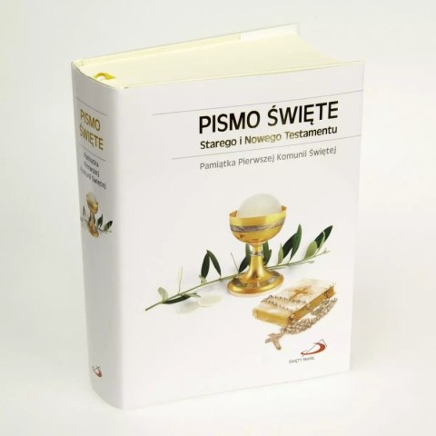 Pismo Św. ST i NT I Komunia Św. (standard format, twarda oprawa, złocone brzegi kartek) Pismo Św. ST i NT I Komunia Św. (standard format, twarda oprawa, złocone brzegi kartek)