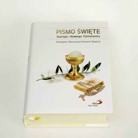 Pismo Św. ST i NT I Komunia Św. (standard format, twarda oprawa, złocone brzegi kartek) Pismo Św. ST i NT I Komunia Św. (standard format, twarda oprawa, złocone brzegi kartek)