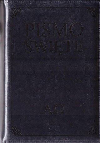 Pismo Święte w etui granatowe