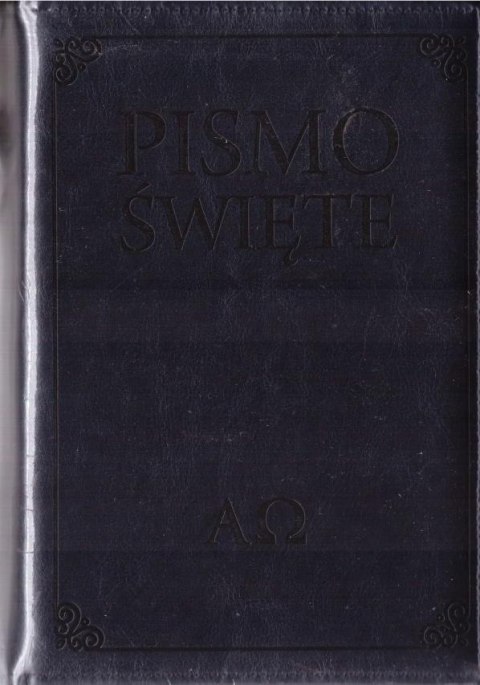 Pismo Święte w etui granatowe Pismo Święte w etui granatowe
