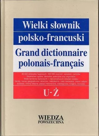 WP Wielki słownik polsko-francuski T.5 (U-Ż)
