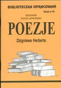 Biblioteczka Opracowań. Poezje Zbigniewa Herberta