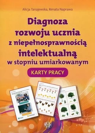 Diagnoza rozwoju ucznia z niepełnosprawnością intelektualną w stopniu umiarkowanym. Karty pracy