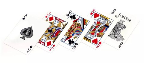 KARTY DO GRY 100% PLASTIK ZESTAW POKERA POKER WAWA